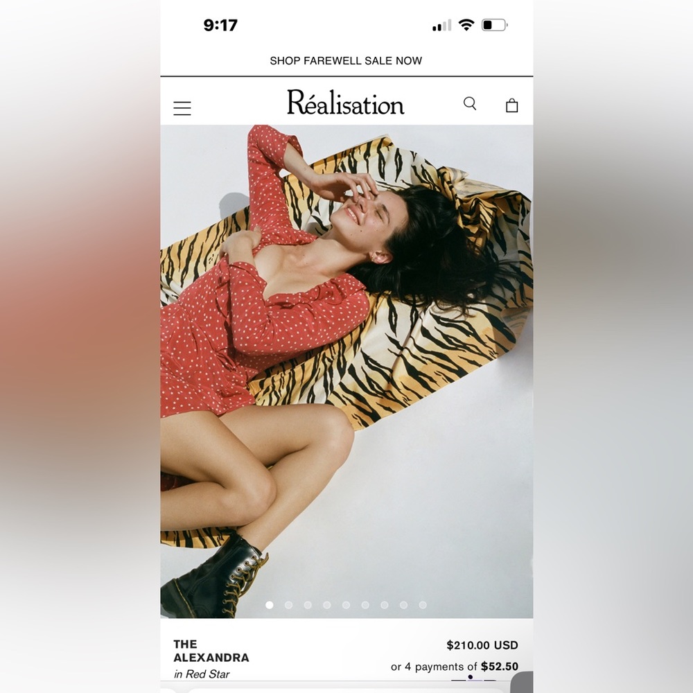 🔥EUC Realisation Alexandra dress🔥